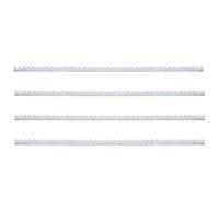 vidaXL Pointes de la Paroi, 4 pcs 1 m Acier zingué