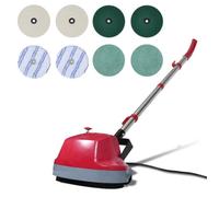 vidaXL Polisseuse et laveur de plancher à double tête 5 en 1