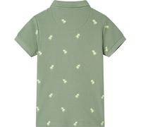 vidaXL Polo pour enfants kaki 128