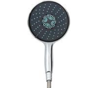 vidaXL Pomme de douche multifonctions avec flexible de 1,5 m Chromé