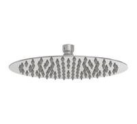 vidaXL Pomme de douche pluie acier inoxydable 304 20 cm ronde, pommeau de douche à effet pluie, pommeau de bain, pièce de douche