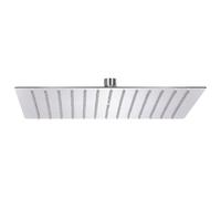 Pomme de douche pluie Acier inoxydable 304 30x30 cm Carrée G