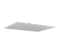 vidaXL Pomme de douche pluie Inox 304 40x30 cm Rectangulaire, pommeau de douche à effet pluie, pommeau de bain, pièce de douche