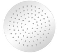 vidaXL Pommes de douche à effet pluie 2 pcs. Acier inoxydable Ø 20 cm