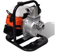 vidaXL Pompe à eau thermique 2 temps à essence 1,45 kW 0,95 L