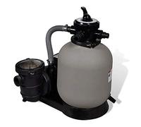 vidaXL Pompe à Filtre à Sable de Piscine 600 W 17000 l/h Pompe de Filtration