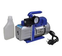 vidaXL Pompe à vide mono-étagée avec kit de manomètre de distribution à 2 voies