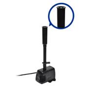 vidaXL Pompe pour fontaine avec 3 embouts 1000 l/h