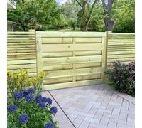 vidaXL Portillon 45314 G Bois de pin imprégné 100 x 75 cm Vert