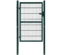 vidaXL Portillon 2D (simple) Vert 106x230 cm