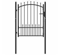 vidaXL Portail de clôture avec pointes EMMEN 100 x 125 cm 146399