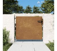 vidaXL Portail de jardin 85x100 cm acier corten