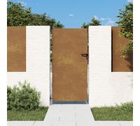 vidaXL Portail de jardin 85x200 cm acier corten