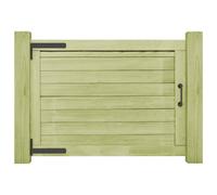 vidaXL Portail de jardin Bois de pin impr¿¿gn¿¿ 75 x 100 cm