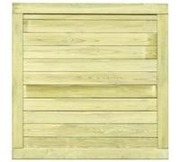 Bois Pin Imprégné Portail de Jardin 125x100 cm Arche Portillon Clôture vidaXL