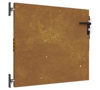vidaXL Portail de jardin 85x100 cm acier corten