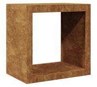 vidaXL Portant de bois de chauffage 60x40x60 cm acier corten