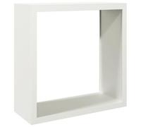 vidaXL Porte-bûches 100 x 40 x 100 cm Acier Blanc