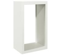 vidaXL Portant de bois de chauffage 60x40x100 cm acier Blanc