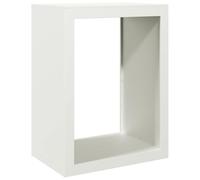 vidaXL Portant de bois de chauffage 60x40x80 cm acier blanc