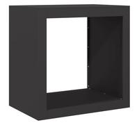 vidaXL Portant de bois de chauffage 60x40x60 cm Acier Noir