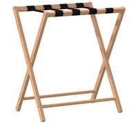 vidaXL Porte-bagages 68,5x38x58 cm Bambou pliable Capacité 70 kg
