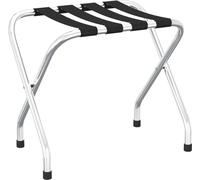 vidaXL Porte-bagages noir et argent 56x40x49 cm