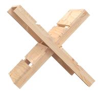 vidaXL Porte-bûches 47x39,5x48 cm Bois massif de pin