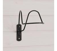 vidaXL Porte-casque pour équitation mural noir acier