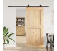 vidaXL Porte coulissante NARVIK 100 x 210 cm (213,5 cm) 3445322