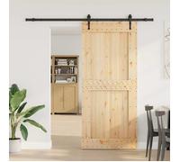 vidaXL Porte coulissante NARVIK 100 x 210 cm (213 5 cm) 3445346
