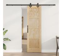 vidaXL Porte coulissante ORKDAL Naturel 61 x 198,5 cm