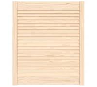 vidaXL Porte d'Armoire à Persiennes, Porte de Placard à Chaussures, Panneau de Radiateur, Décoration d'Intérieur, Bois de Pin Massif