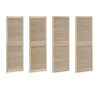 vidaXL Porte de Cabinet 4 pièces Naturel 170 x 2,1 x 59,5 cm