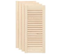 vidaXL Porte de Cabinet Montage mural 4 pièces Naturel 69 x 49,4 cm