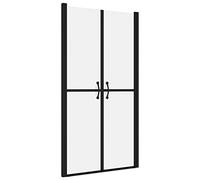 vidaXL Porte de Douche Ecran de Douche Accessoire de Salle de Bain Pario de Douche Cabine de Douche Maison Intérieur ESG Dépoli (98-101) x190 cm