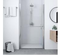 vidaXL Porte de douche 146657 – Verre trempé 100x178 cm