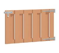 Vidaxl Porte De Jardin 100 X 60 Cm Wpc Et Aluminium Marron