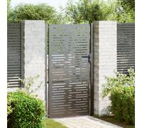 vidaXL Panneau de déco pour Portail extérieur - Un entrée de Jardin stylée, Une clôture Moderne pour la sécu, Une barrière Artistique et Un séparateur de Paysage, Parfait pour accéder à Ton entrée.