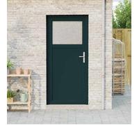 vidaXL Porte d'entrée latérale 88 x 198 cm PVC Anthracite 3445754