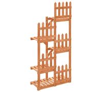 vidaXL Porte-fleurs 60x25x130 cm bois massif sapin