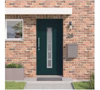 vidaXL Porte Frontale 98 x 200 cm PVC Anthracite 3445680