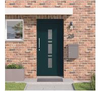vidaXL Porte Frontale 98 x 200 cm PVC Anthracite 3445696