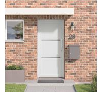 vidaXL Porte Frontale Blanc 98 x 200 cm PVC 3445692