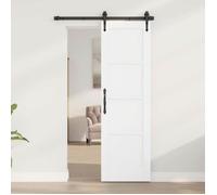 vidaXL Porte intérieure 61 x 198,5 cm Contreplaqué Blanc 42052385