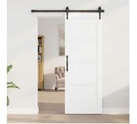 vidaXL Porte intérieure 73,5 x 198,5 cm Contreplaqué Blanc 42052387