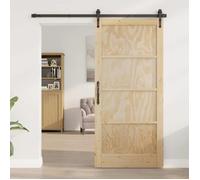 vidaXL Porte intérieure Naturel 93 x 202 cm Contreplaqué