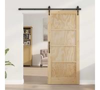 vidaXL Porte intérieure Naturel 86 x 198,5 cm Contreplaqué