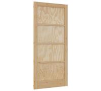 vidaXL Porte intérieure Naturel 93 x 202 cm Contreplaqué, Porte de chambre, en pin rectangulaire, design rustique moderne, résistante pour améliorer votre intérieur