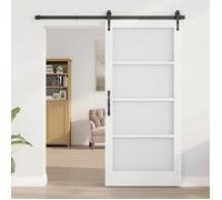 vidaXL Porte intérieure ORKDAL Blanc Prémonté 93 x 202 cm 4102704
